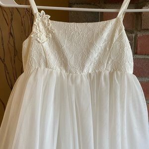 Girls size 7 tulle gown